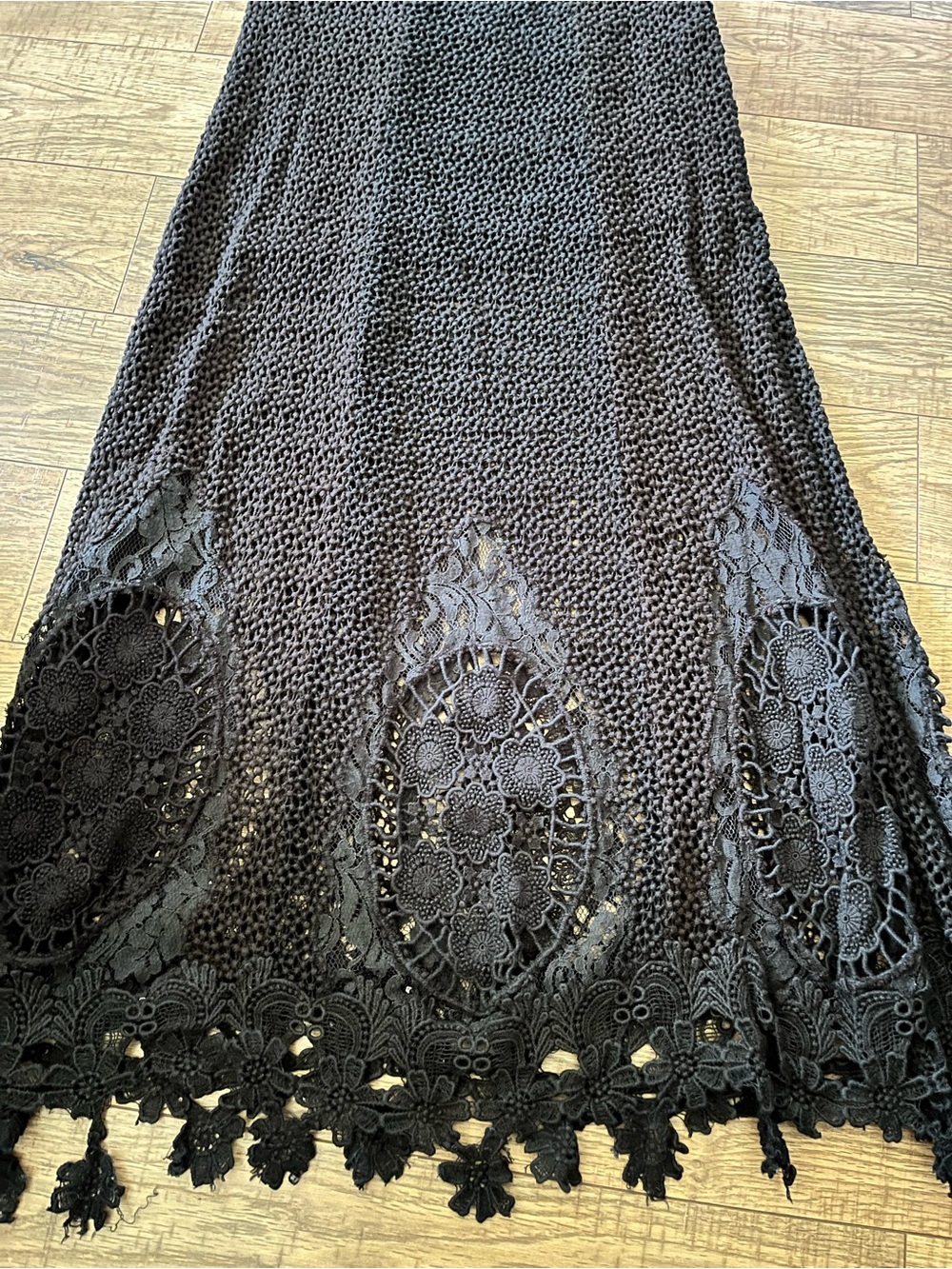 Free People Mi Amore Crochet Maxi Skirt - Picture 4 of 9
